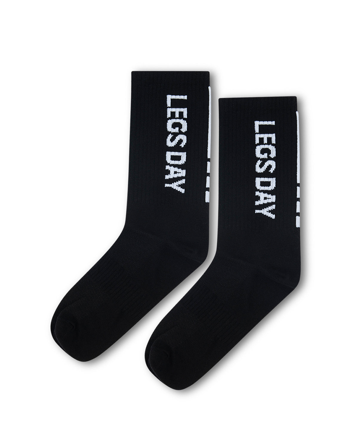 legs day socks black