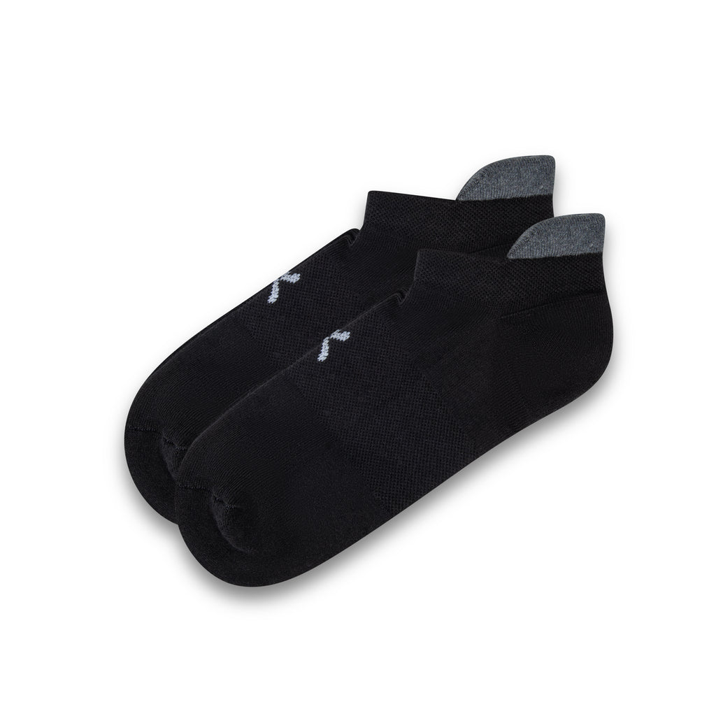 pack of 2 terry and high cuff ankle socks